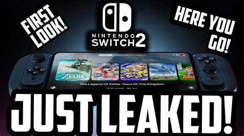 switch 2 leak|Nintendo Switch 2 first look — new leak may have just given us。